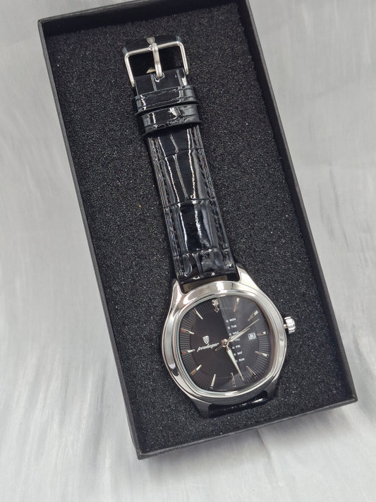 02 Black Poedagar Wristwatch