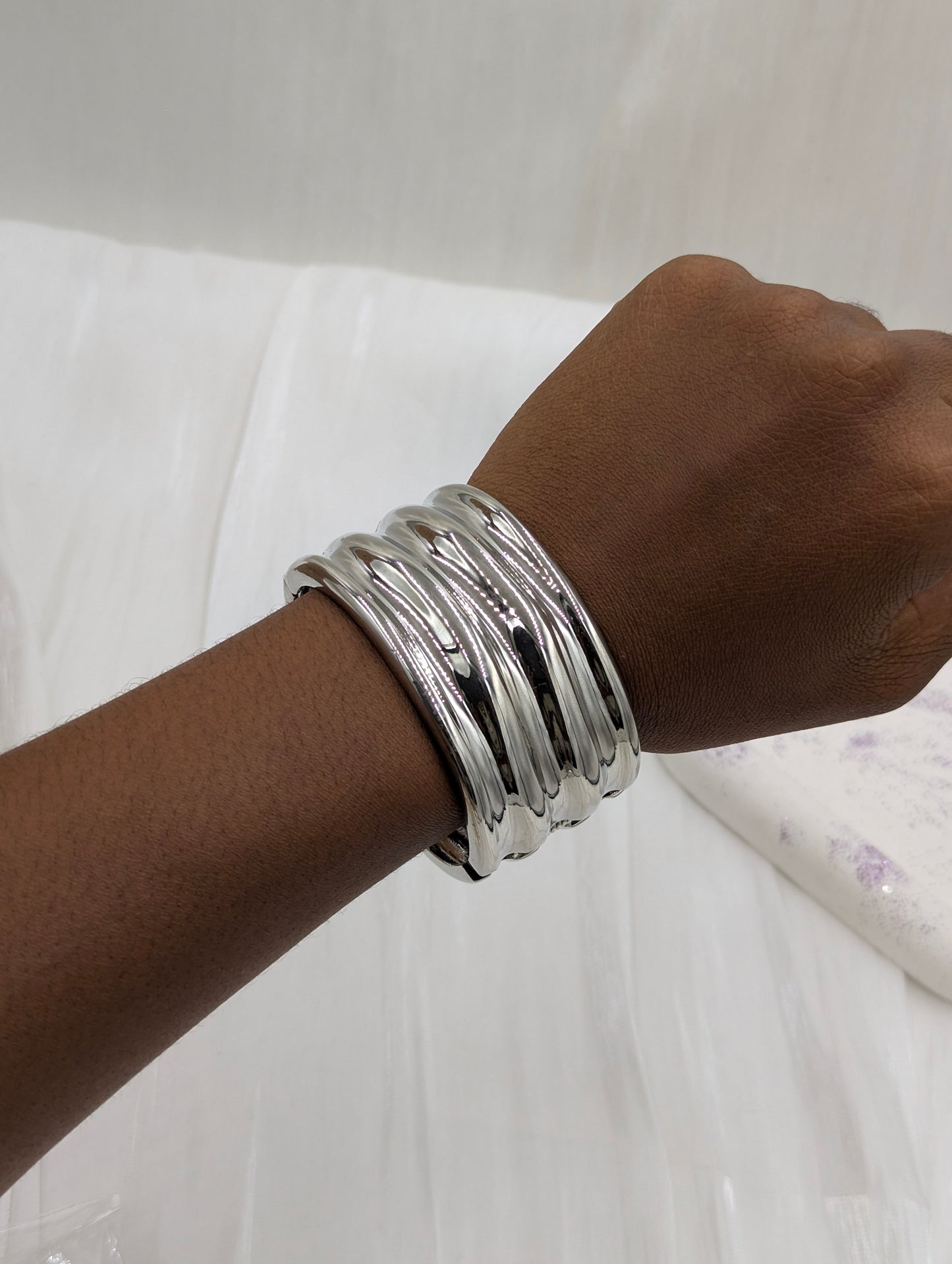 Row Chunky Bangle