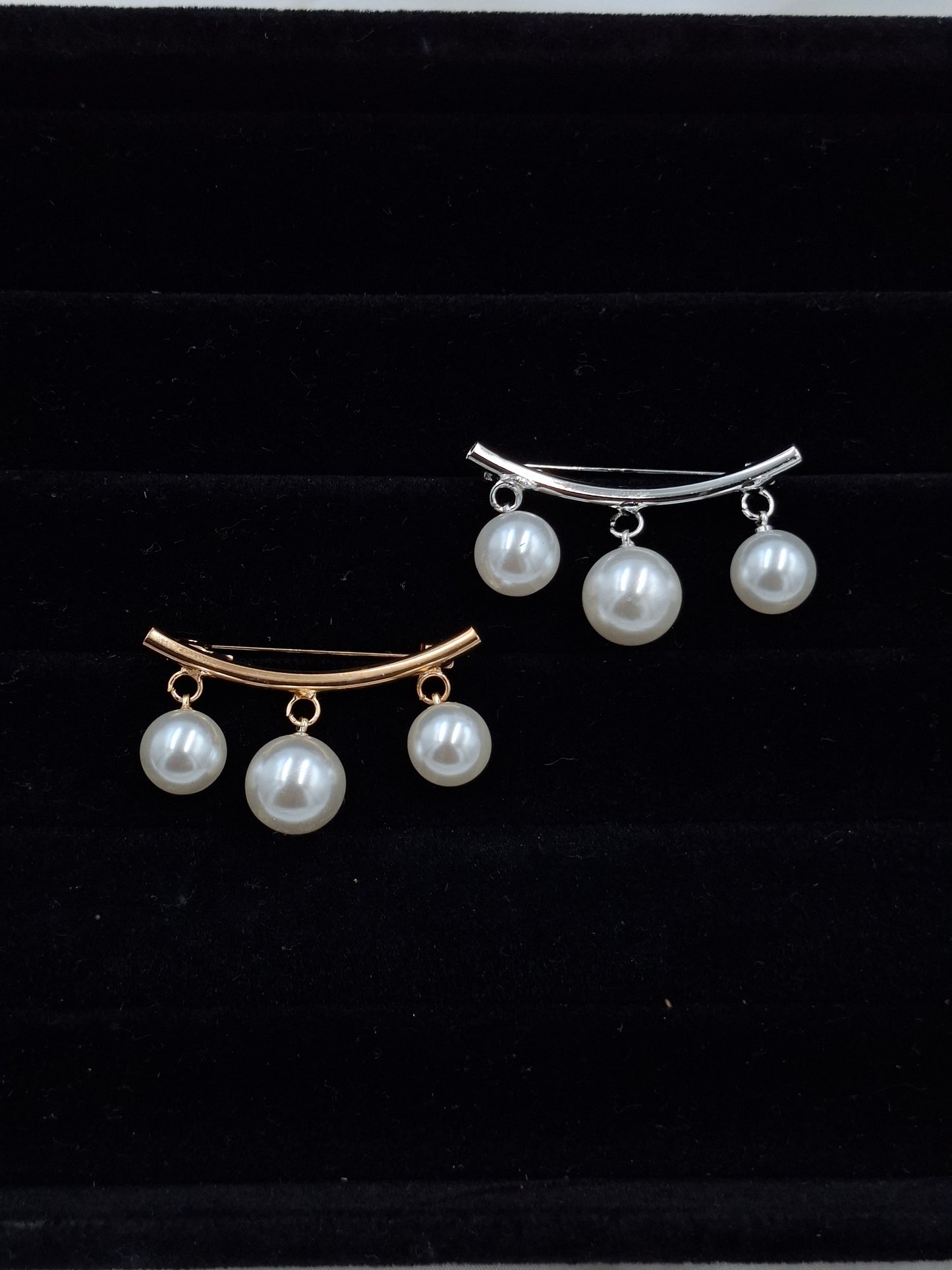 Trio Brooch