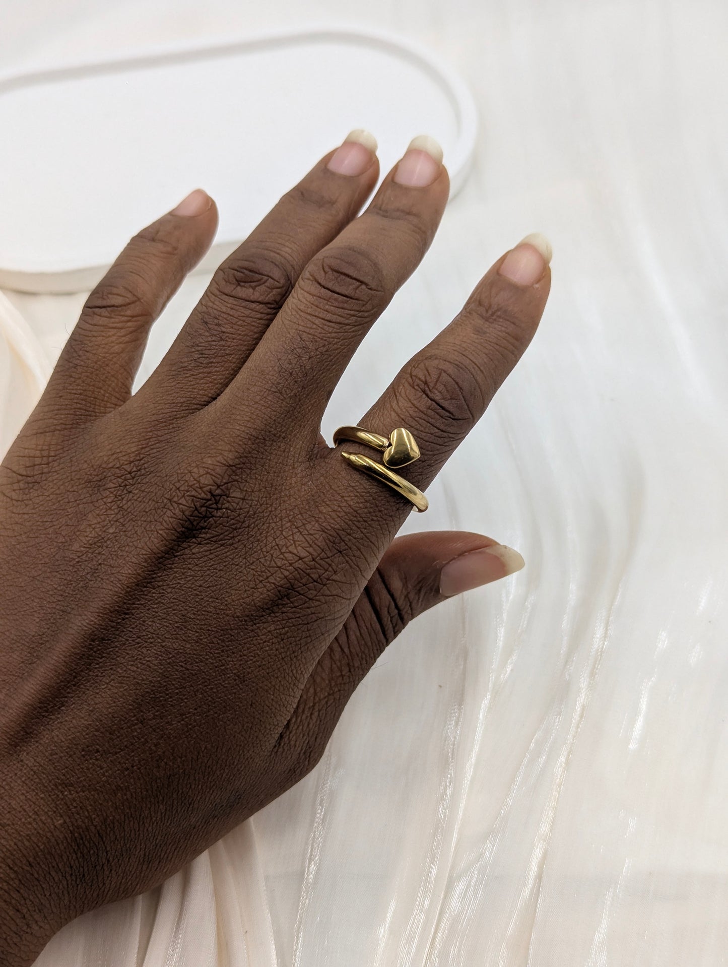 Heart Ring (size 8-10)