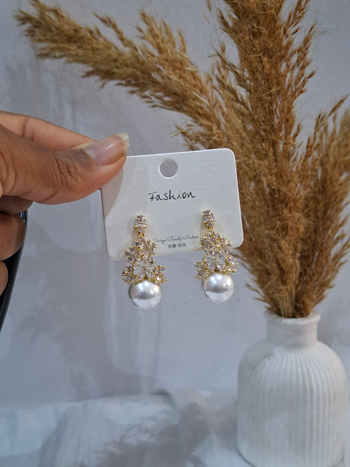 Forest Pearl Earrings