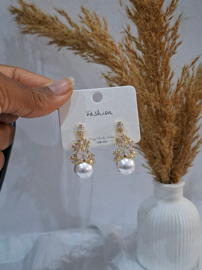 Forest Pearl Earrings