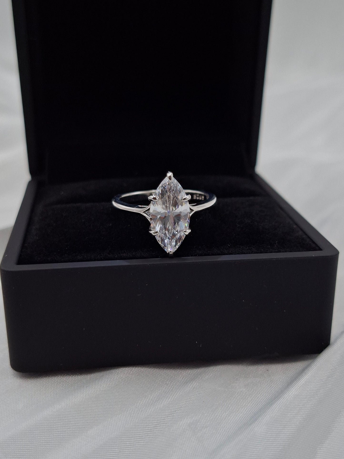 Classic Valencia Zircon Engagement Ring (size 7)