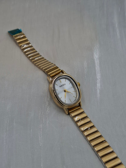 Naidu Petite Oval Wristwatch