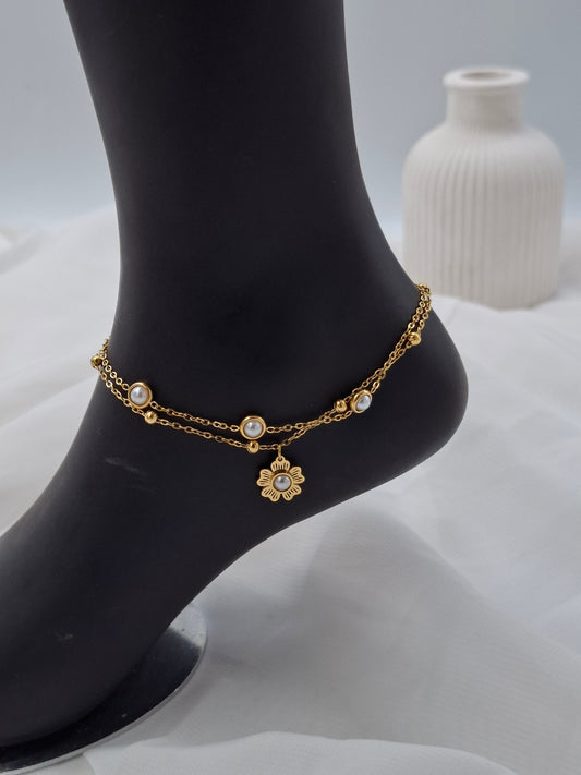 Daffodil Anklet