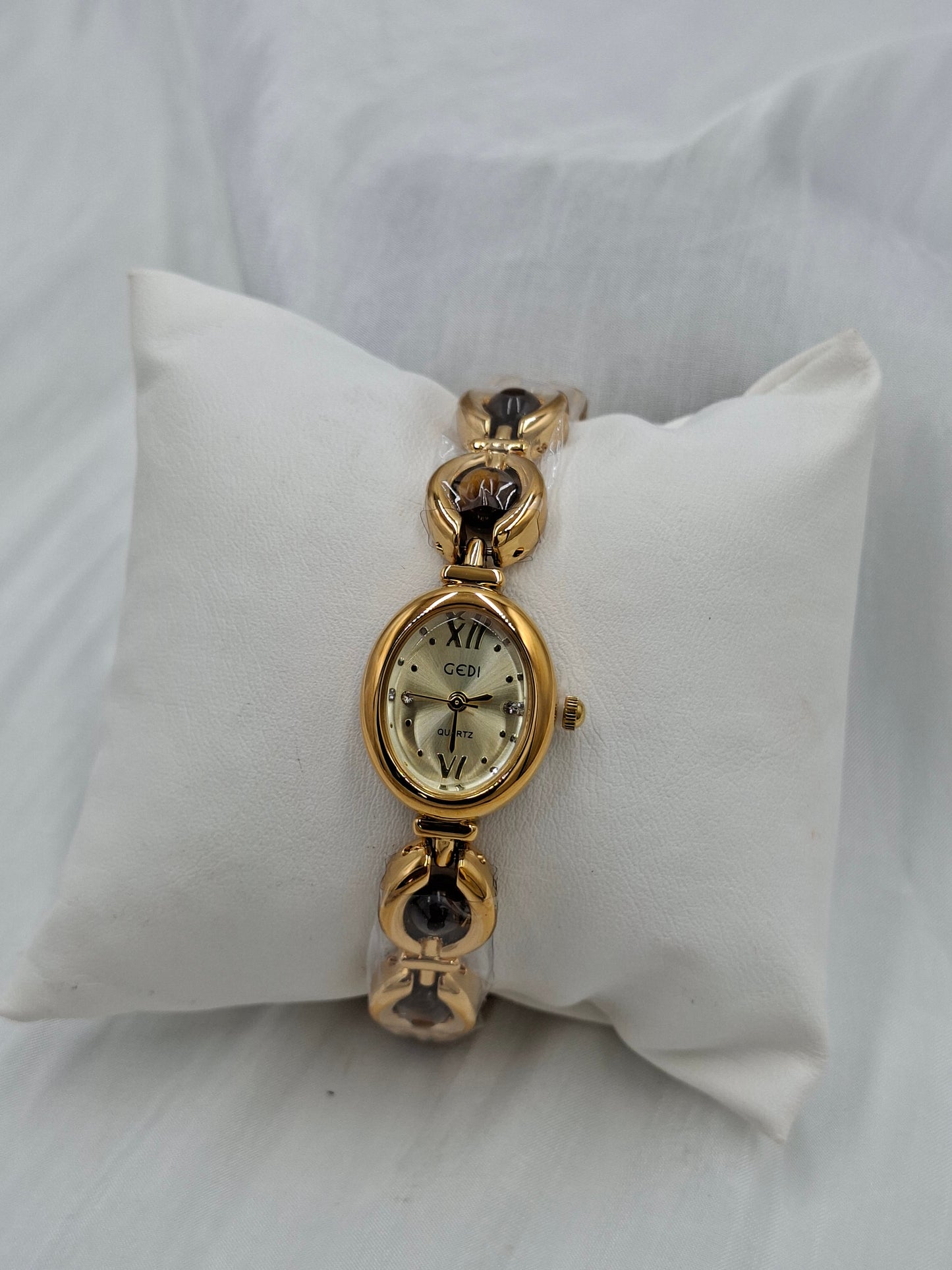 Tigereye Oval Wristwatch