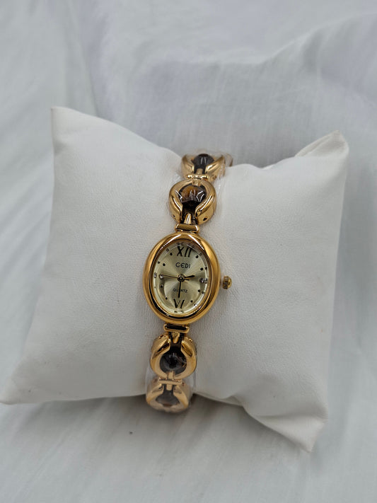 Tigereye Oval Wristwatch
