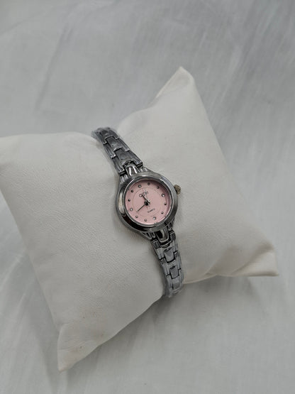 Tiny Silver Wristwatch
