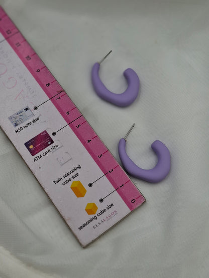 Structured Acrylic Hoops