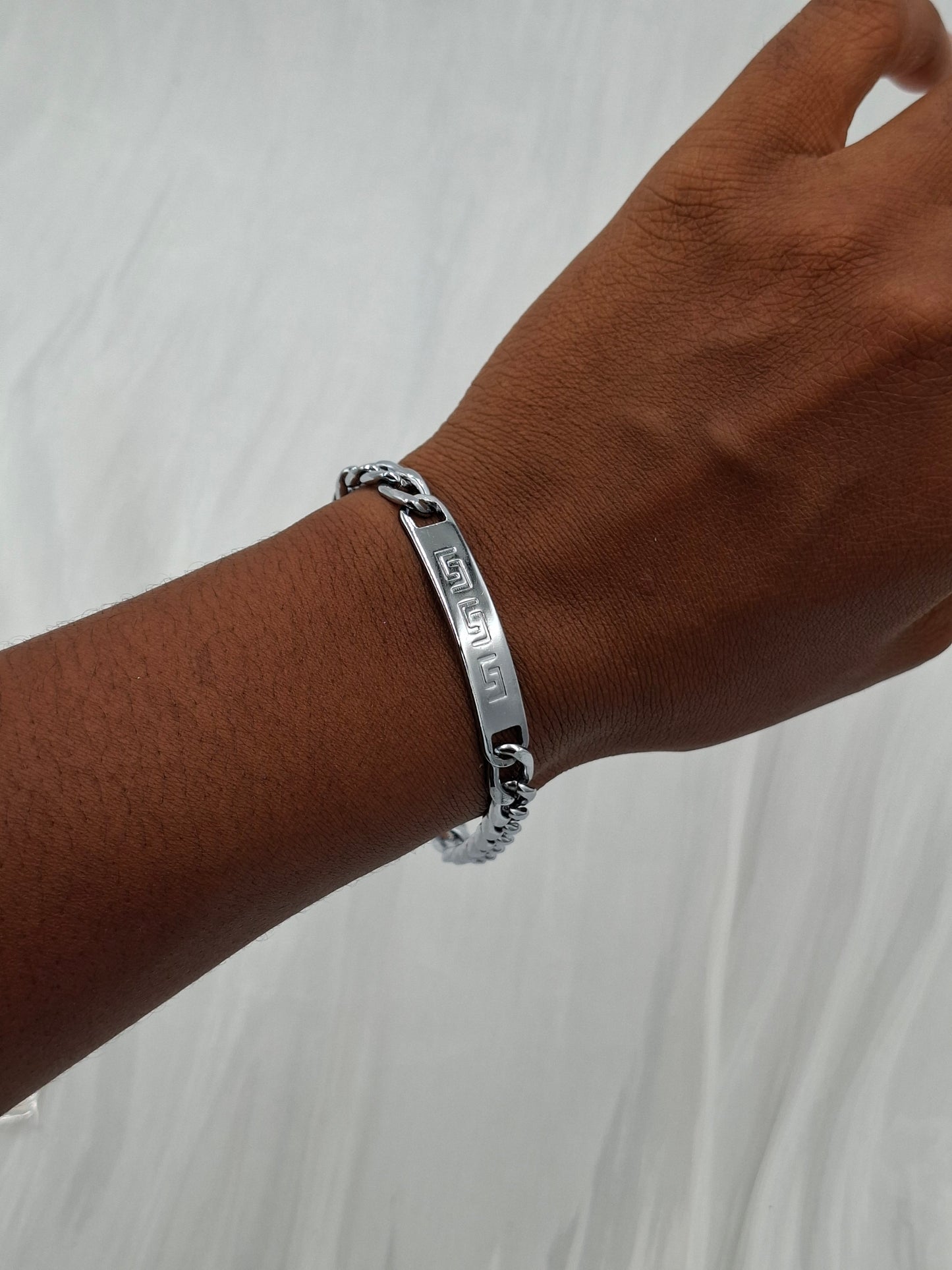 Plaque Cuban Bracelet