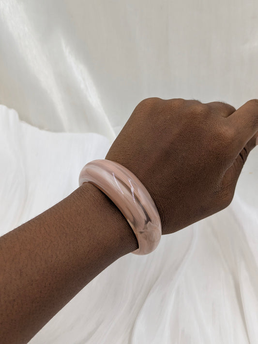 Marbled Acrylic Bangle