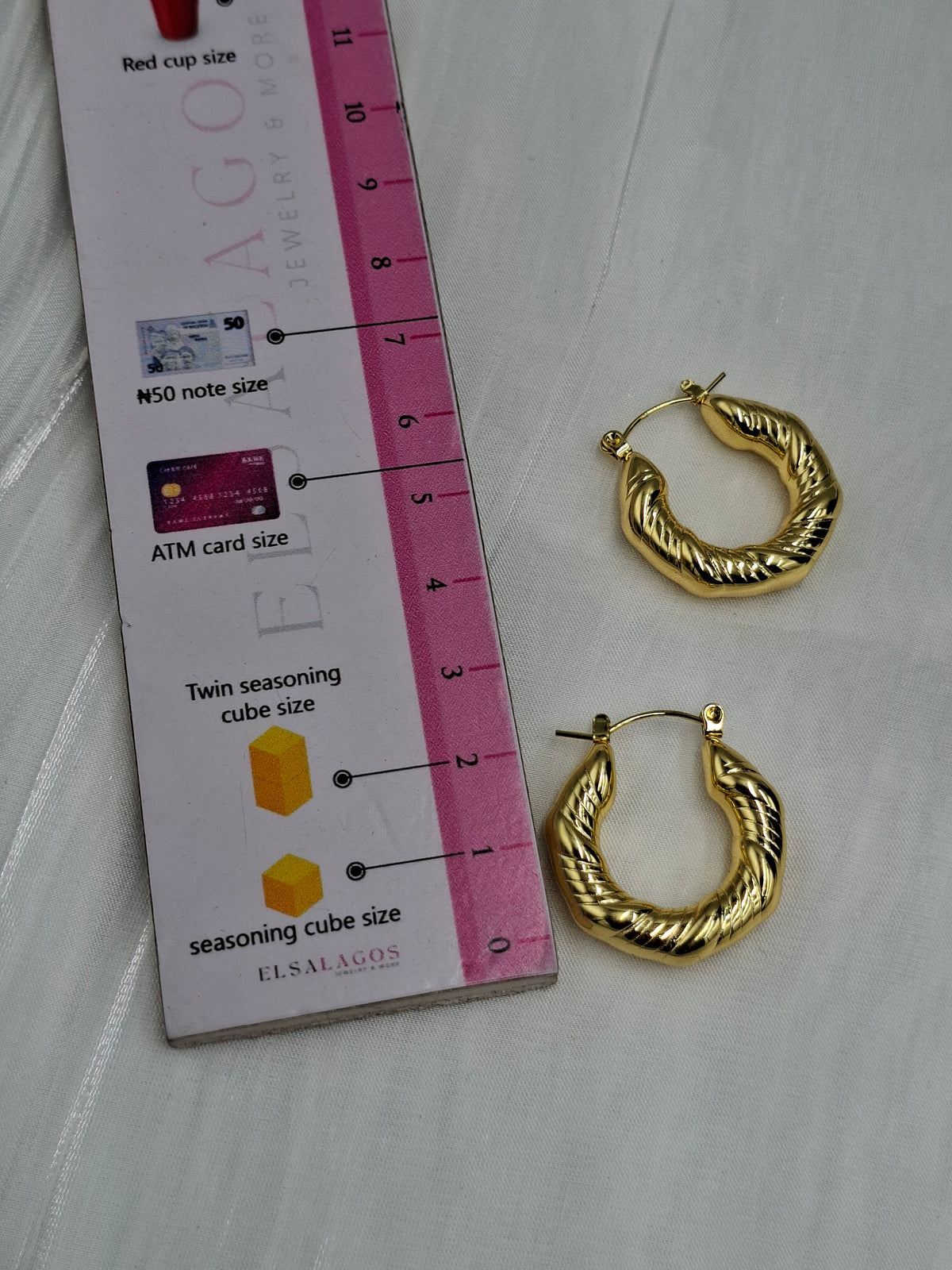Twist Hoop Earrings