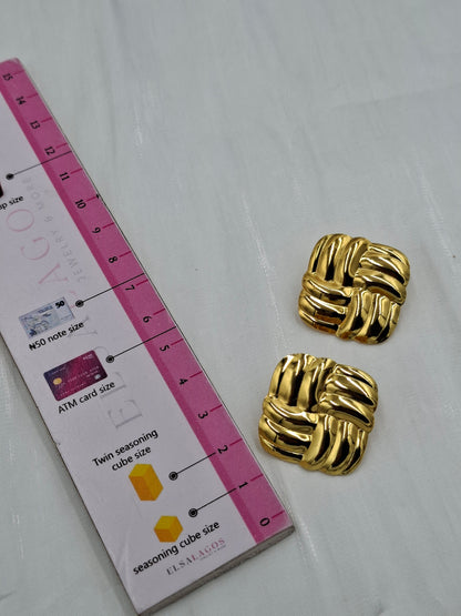 Square Knot Earrings