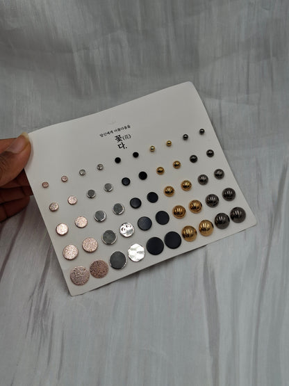 Metallic Pack of Studs
