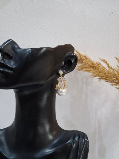 Forest Pearl Earrings