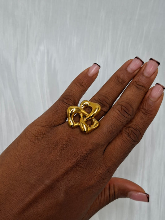 Square Knot Ring (size 9)