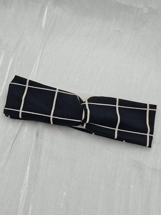 Plaid Twist Hairband
