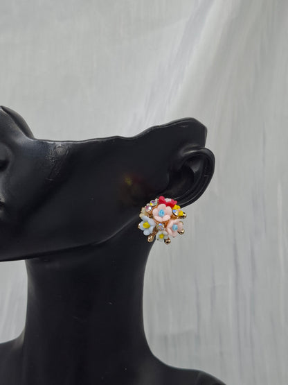 FlowerBomb Stud Earrings