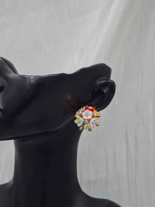 FlowerBomb Stud Earrings