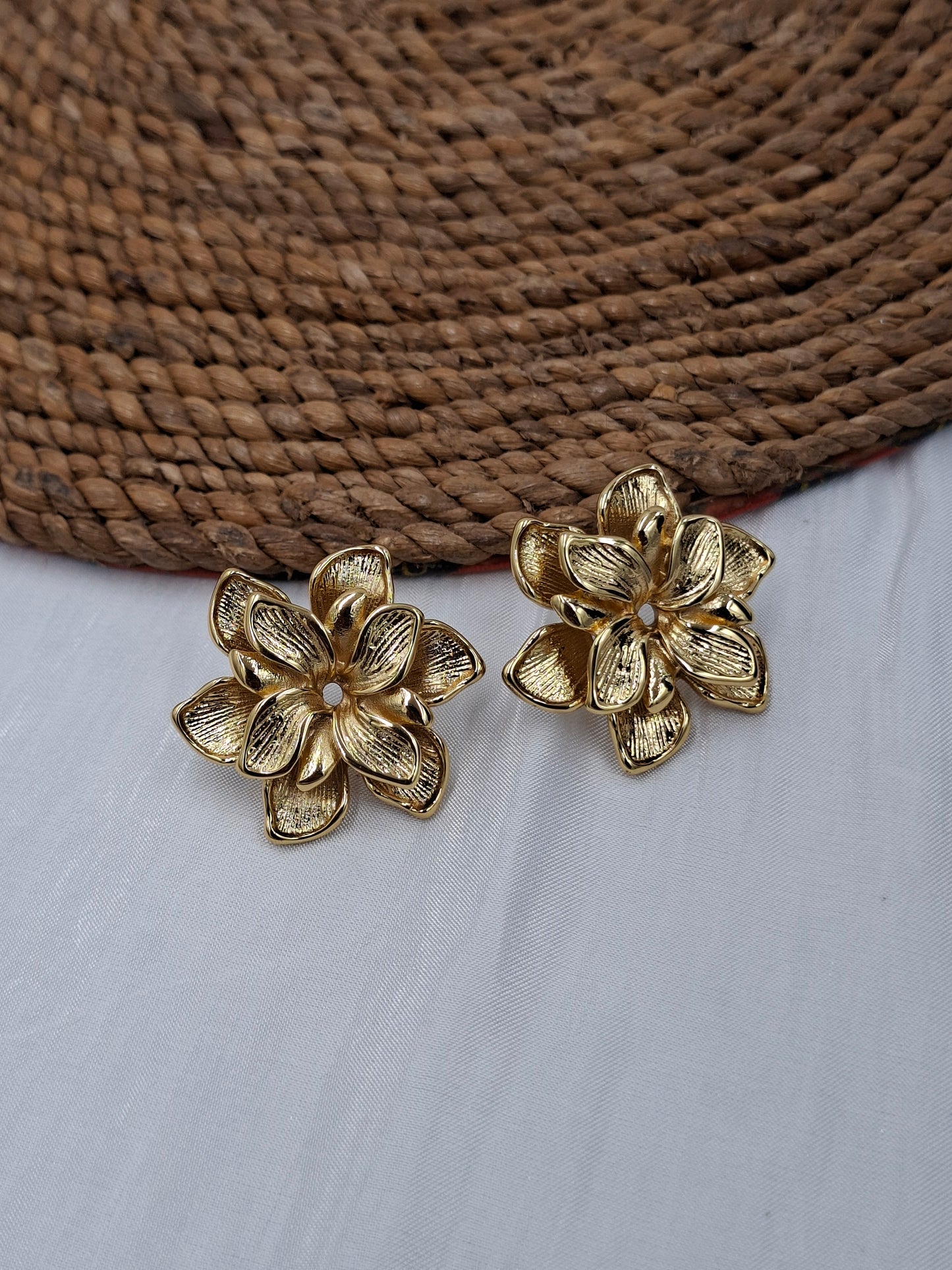 Golden Bloom Earrings
