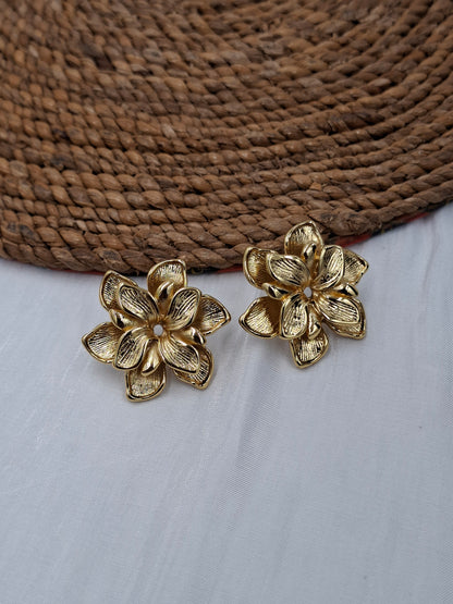 Golden Bloom Earrings