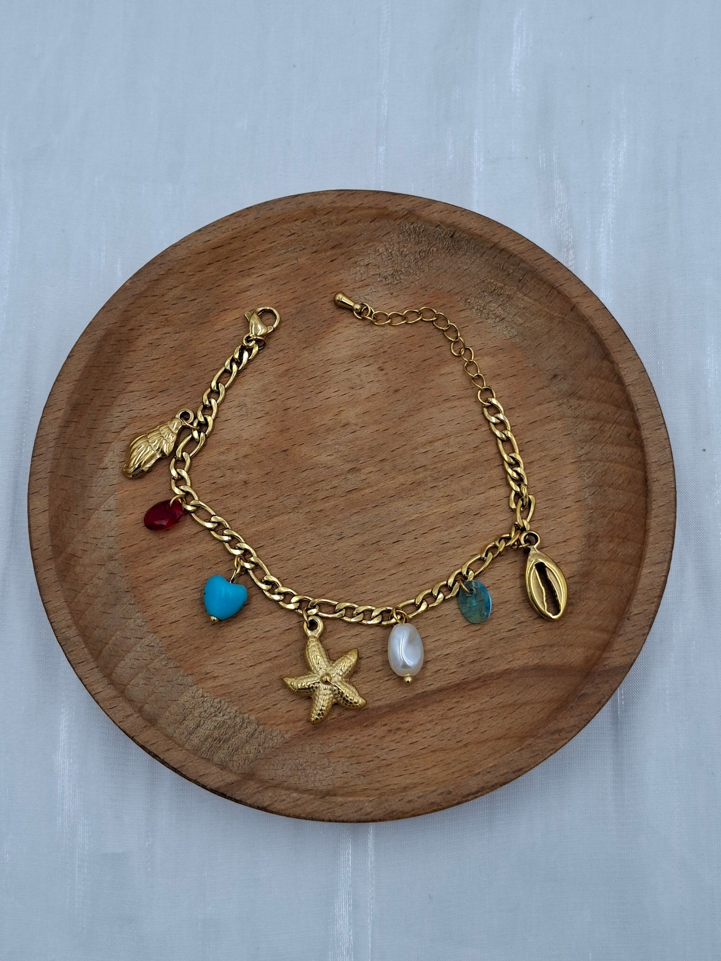 Starfish Turquoise Bracelet