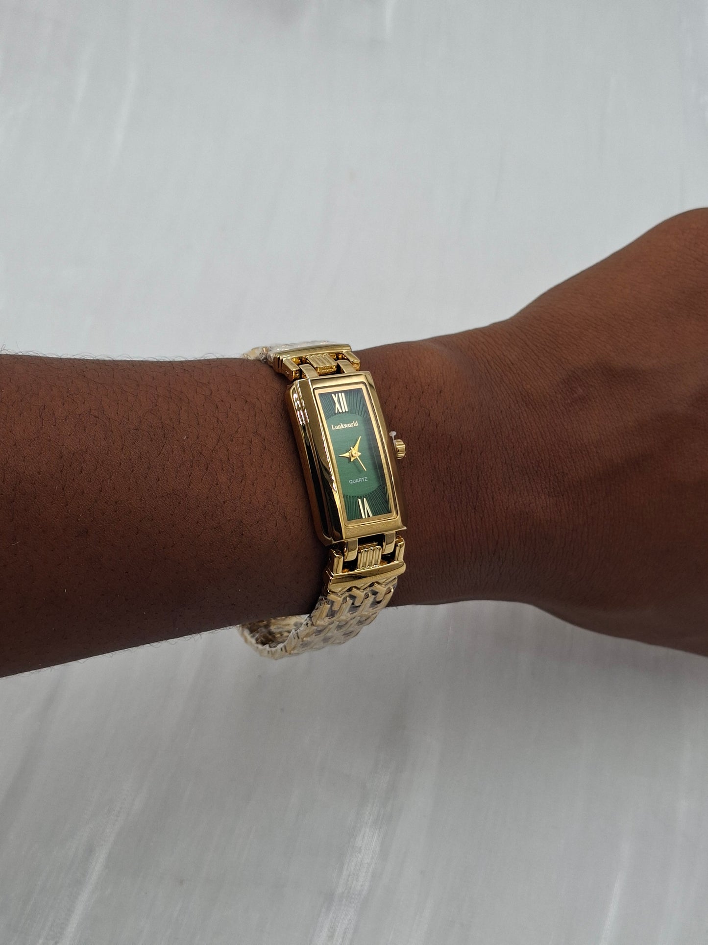 Vintage Emerald Wristwatch