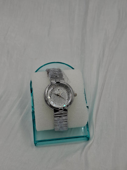 Simple Silver Wristwatch