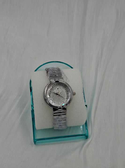 Simple Silver Wristwatch