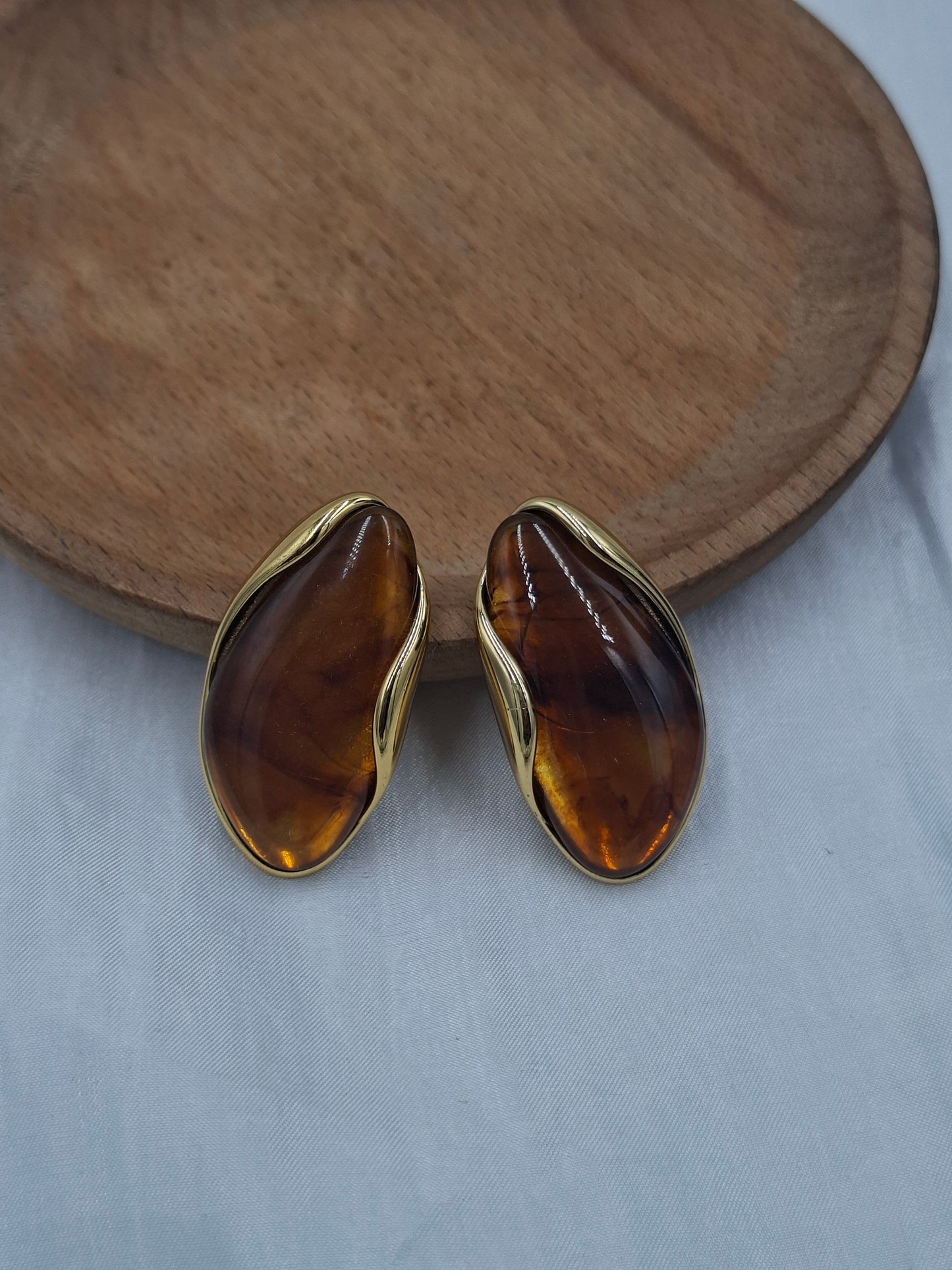 Irregular Resin Earrings