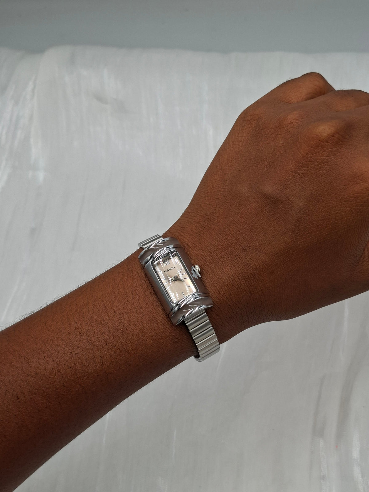 Naidu Vintage Silver Wristwatch