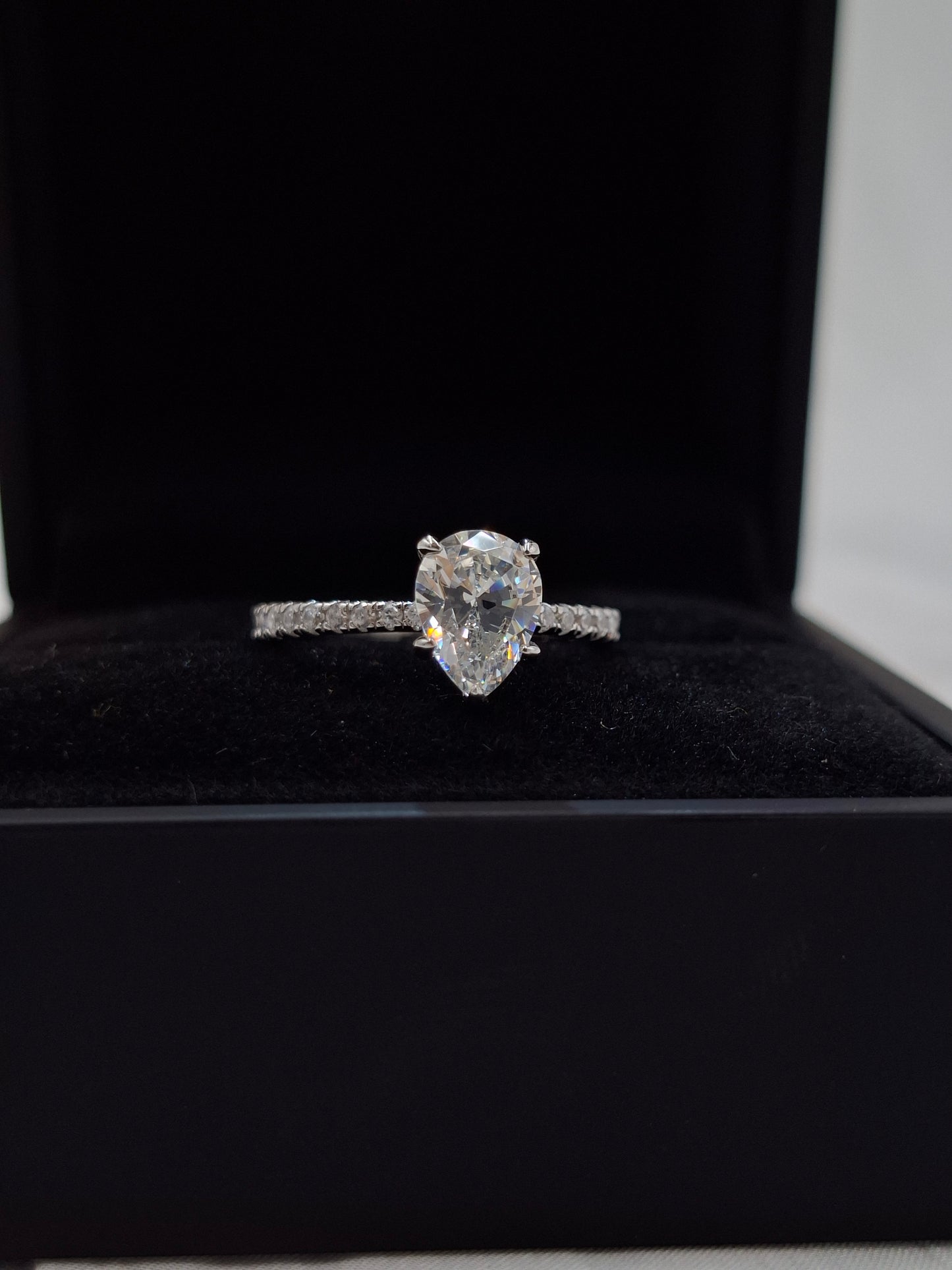 Lucy Moissanite Ring (size 5)