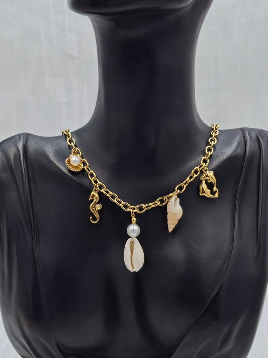 Beach Charm Necklace