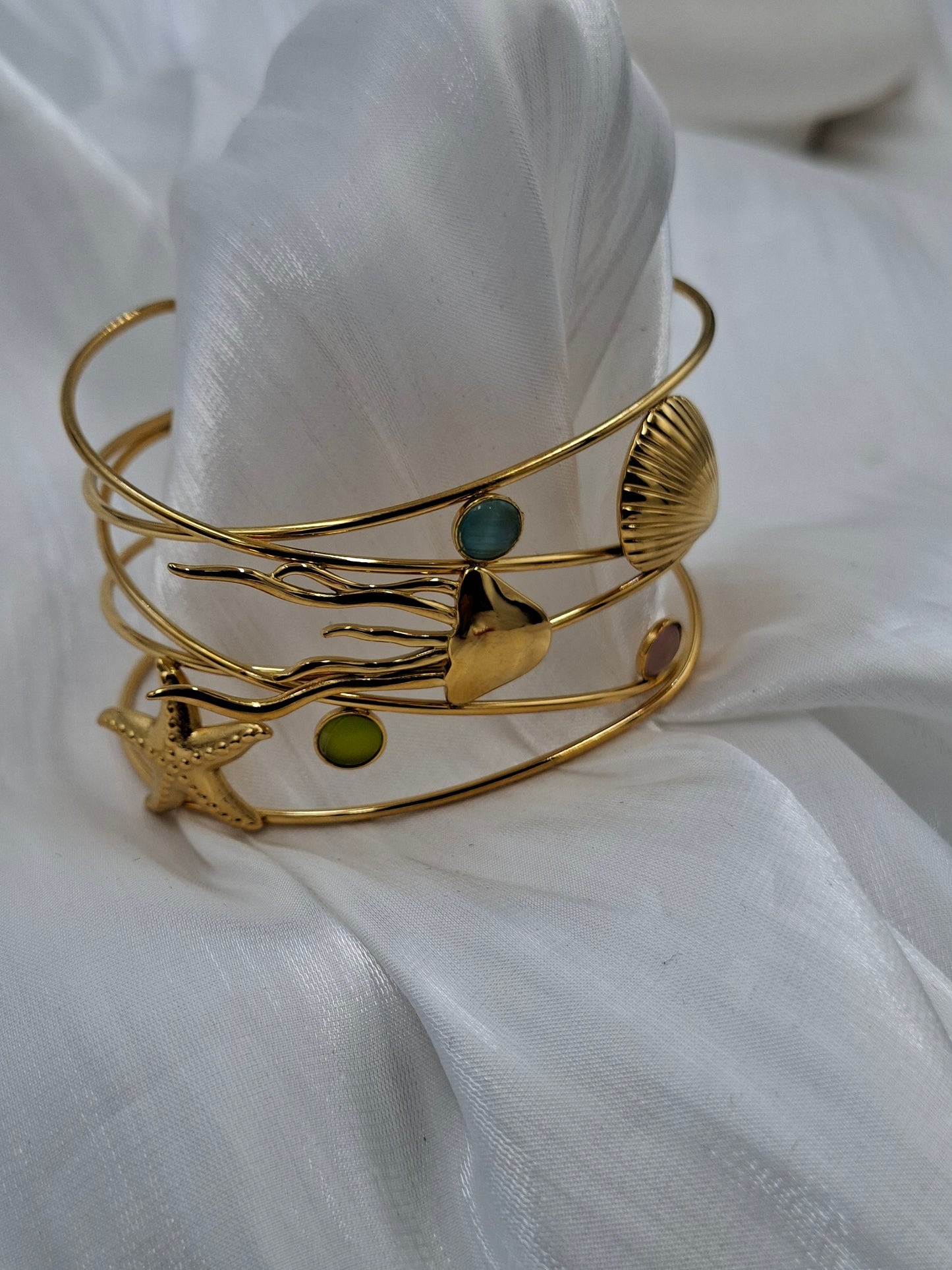 Beach Mesh Bangle