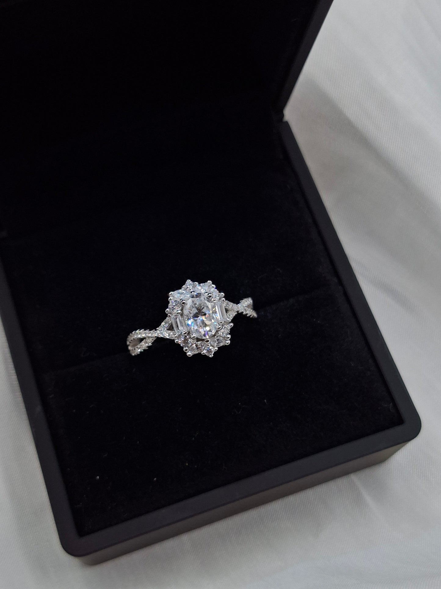Celine Moissanite Ring