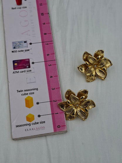 Golden Bloom Earrings