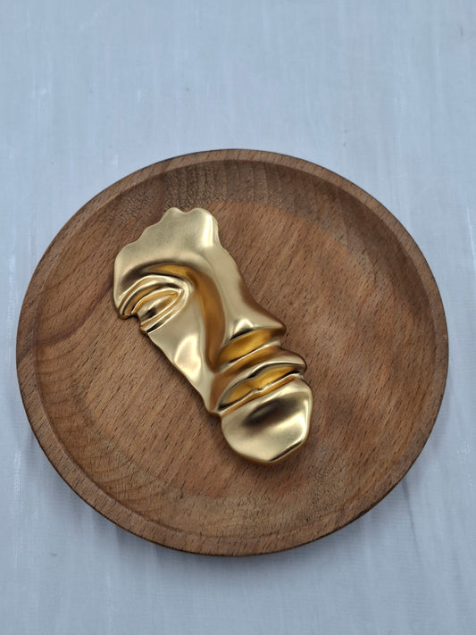 Face Brooch