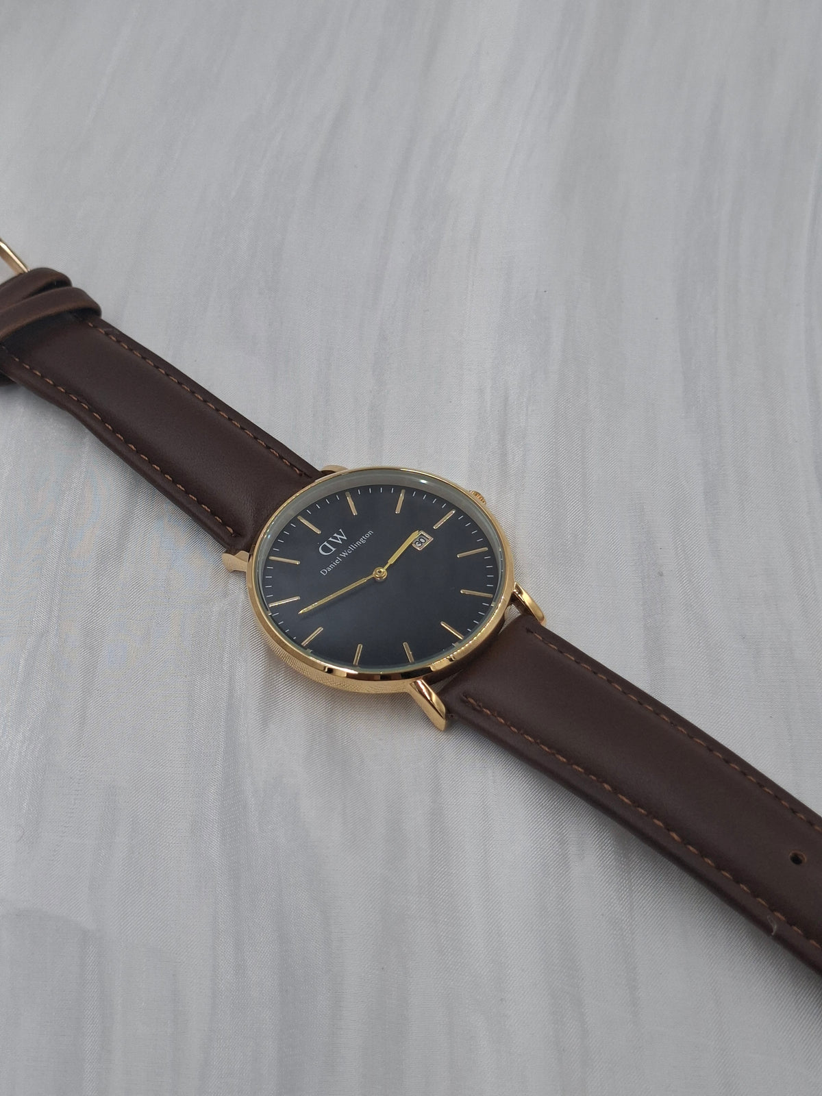 DW Black Dial Wristwatch