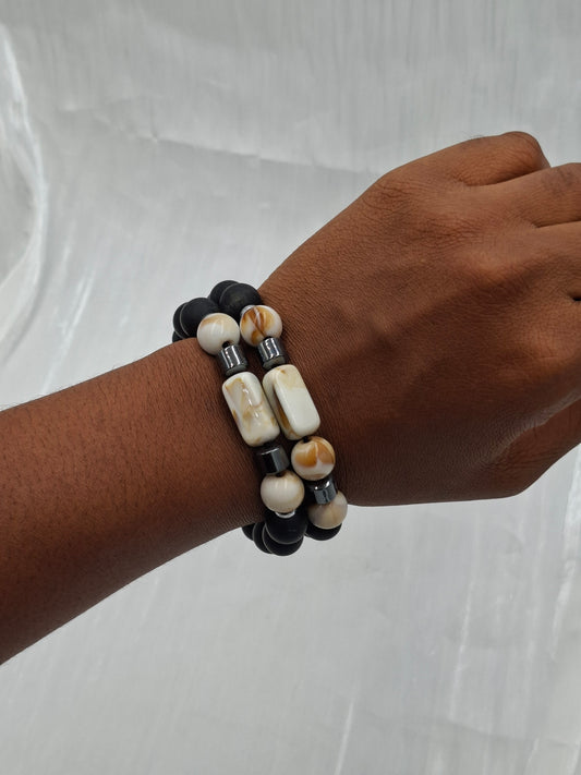Natural Stone Bead Bracelets