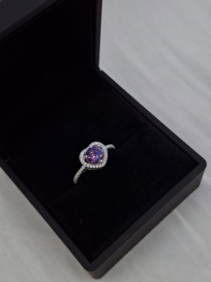 Purple Aurora Ring