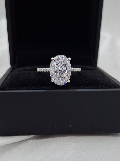 Elara Zircon Engagement Ring (size 6-9)