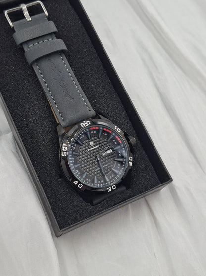 Grey Poedagar Wristwatch