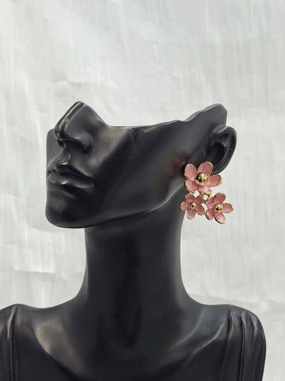 Cluster Flower Earrings