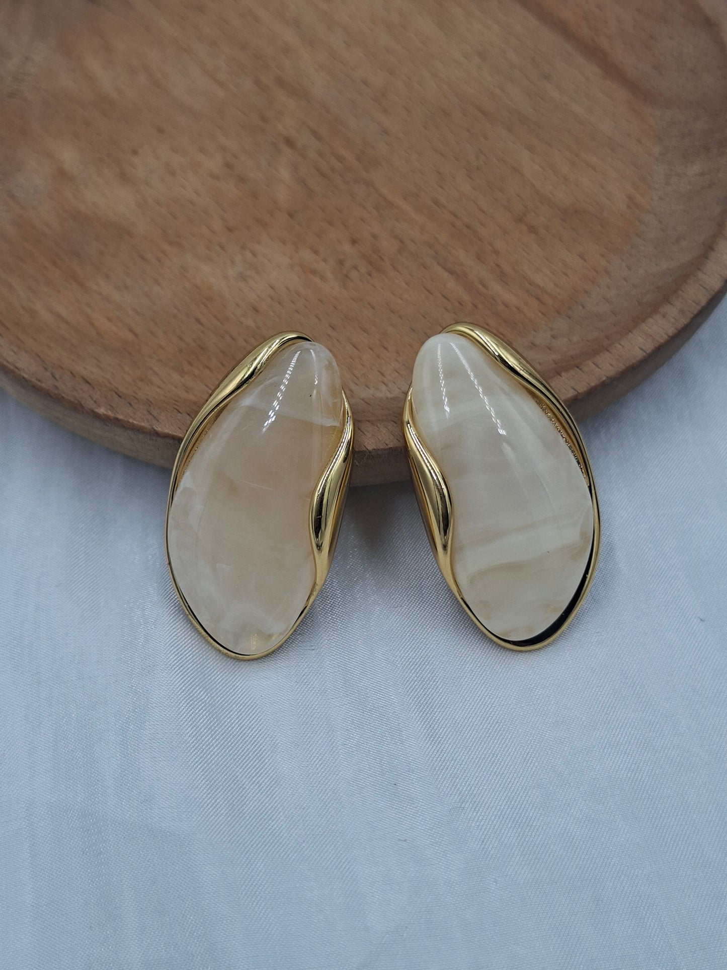 Irregular Resin Earrings