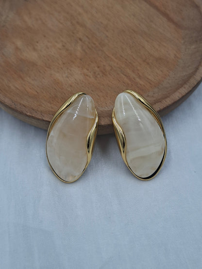 Irregular Resin Earrings