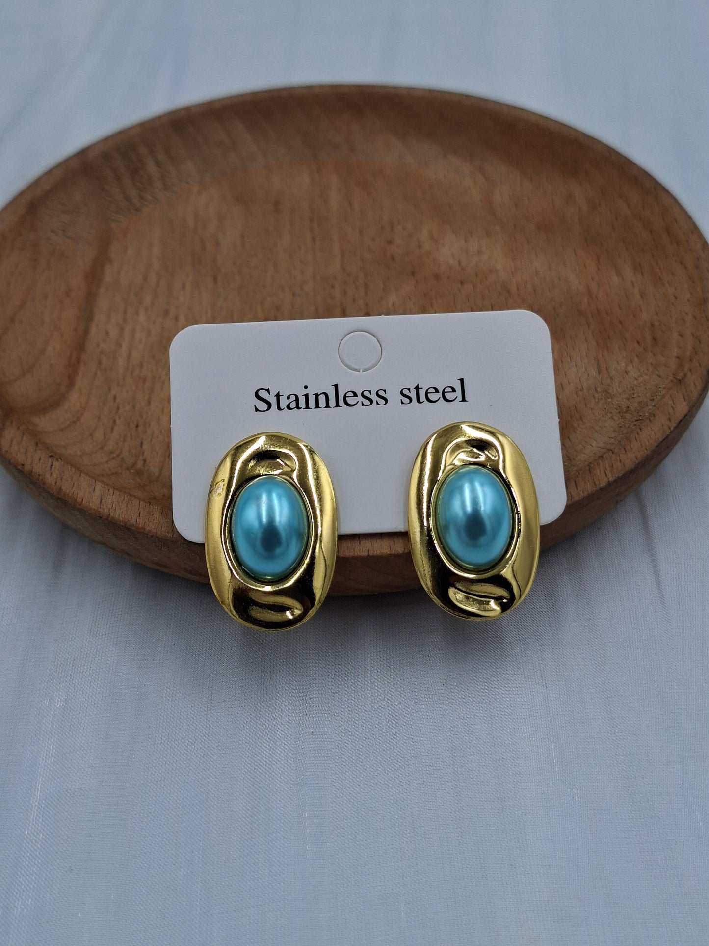 Faux Turquoise Earrings
