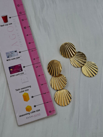 Layered Shell Earrings