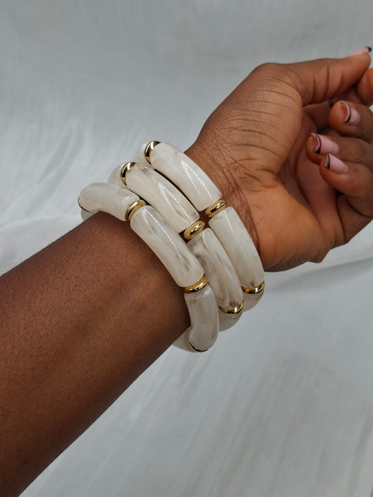 Acrylic Bead Bracelets