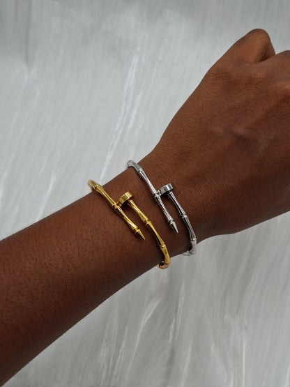 Bamboo Nail Bangle