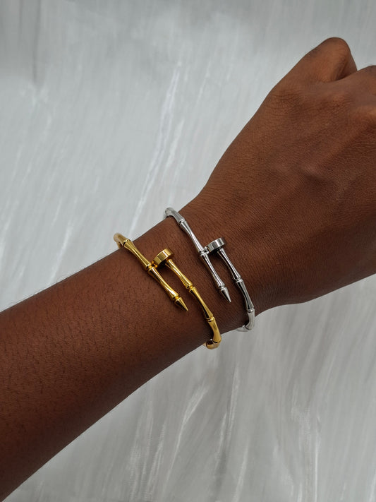 Bamboo Nail Bangle